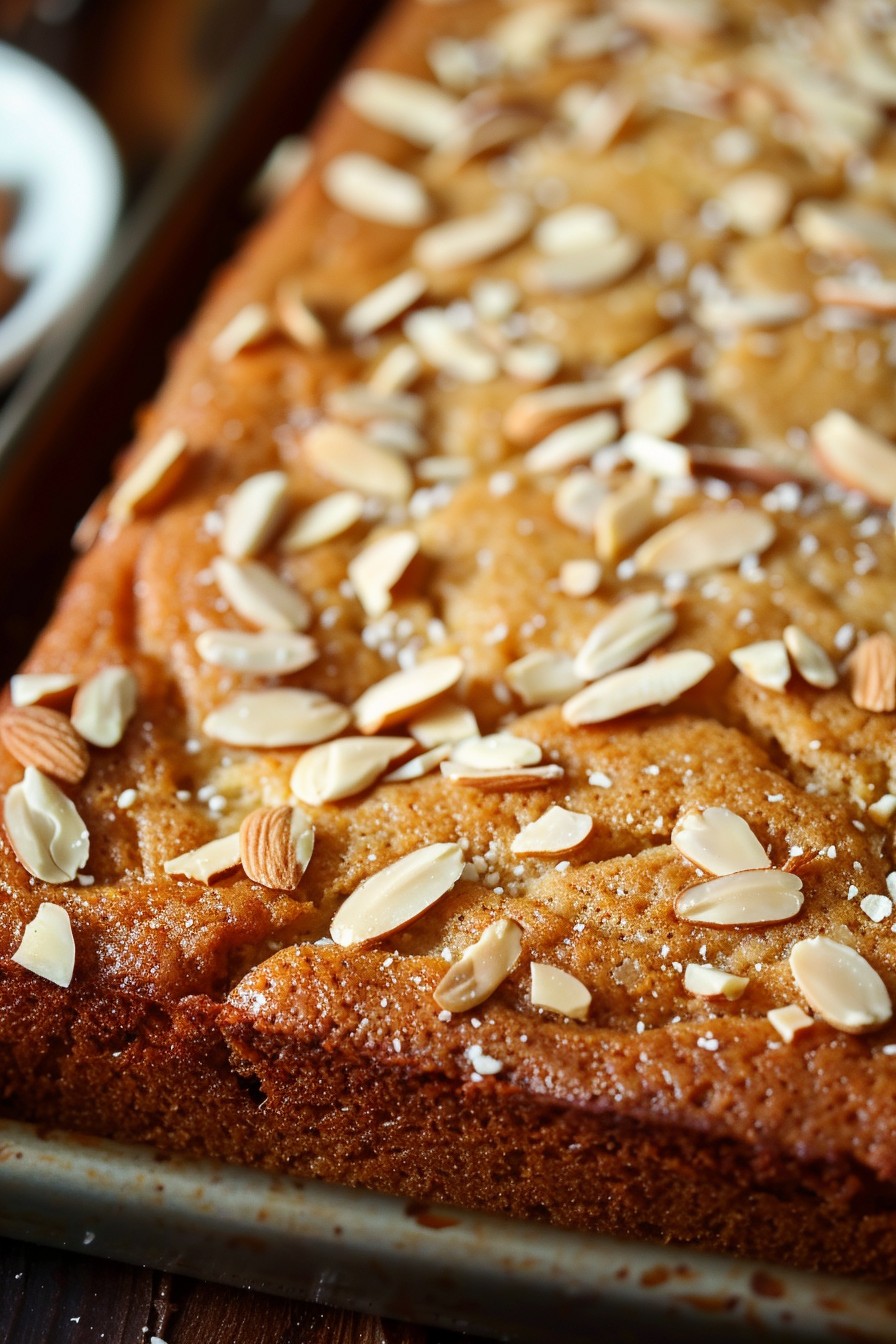 Almond Sheet Cake Recipe