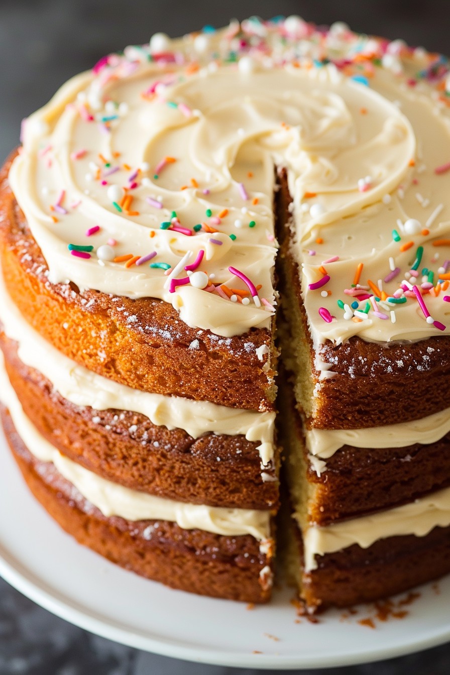 Birthday Cake Recipe With Icing