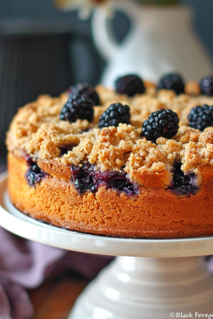 Blackberry Crumb Cake Recipe