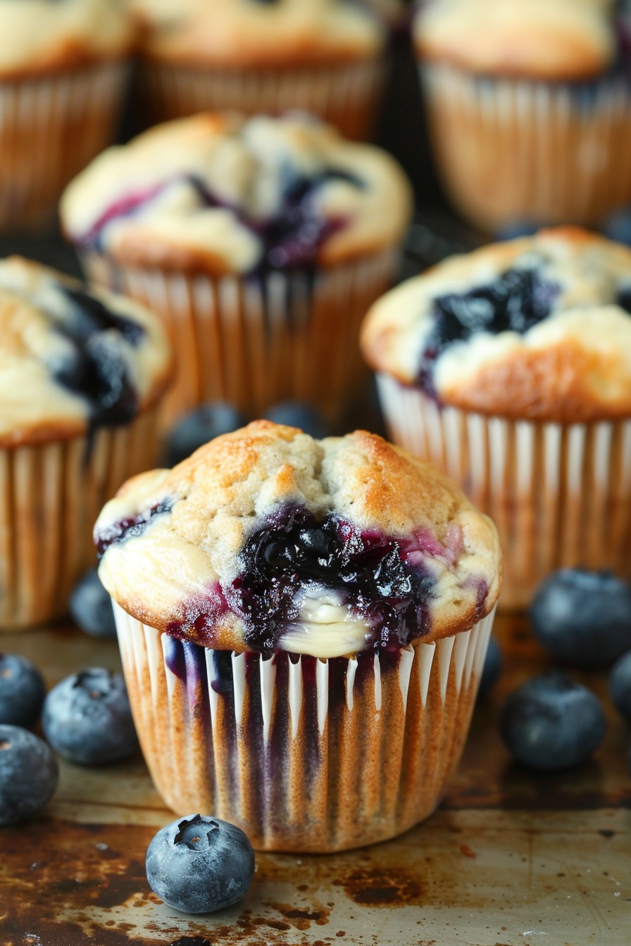 Blueberry Cheesecake Muffin Recipe