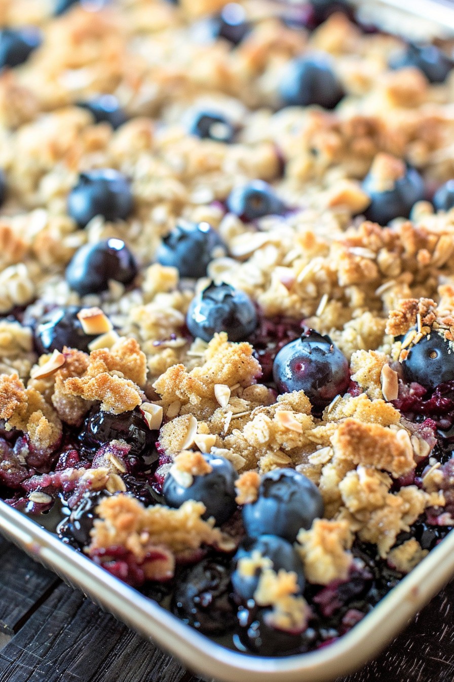 Blueberry Crisp With Cake Mix Recipe