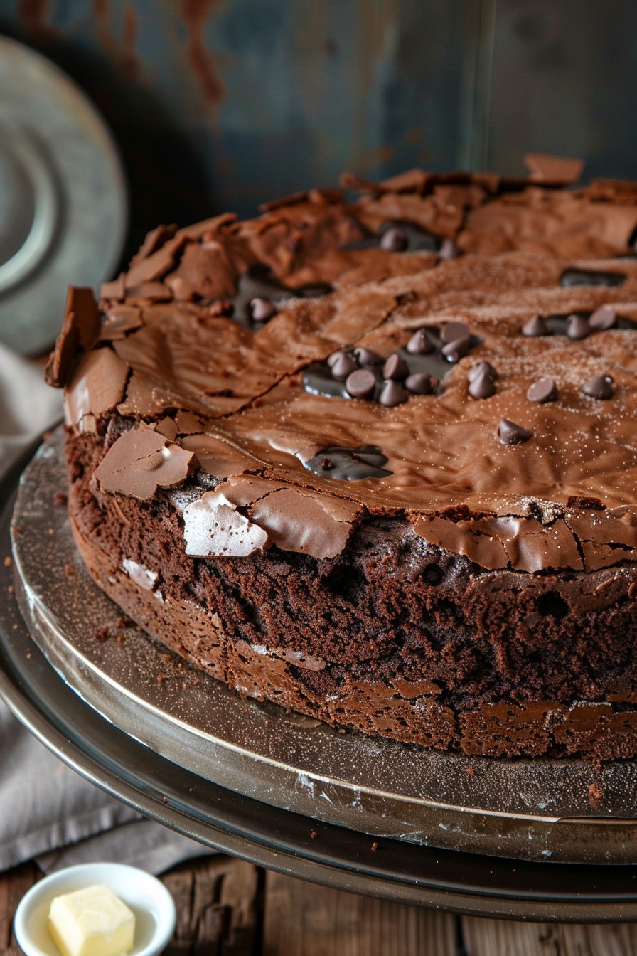 Brownie Birthday Cake Recipe