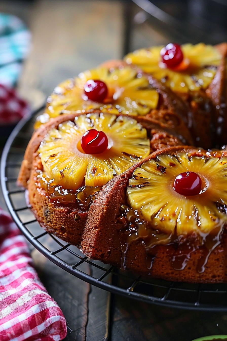 Bundt Cake Pineapple Upside Down Cake Recipe