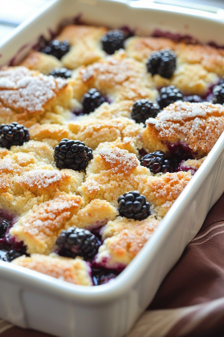 Cake Mix Blackberry Cobbler Recipe