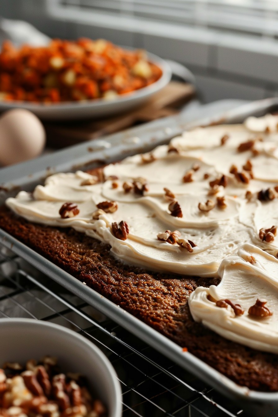Carrot Cake Recipe Sheet Pan