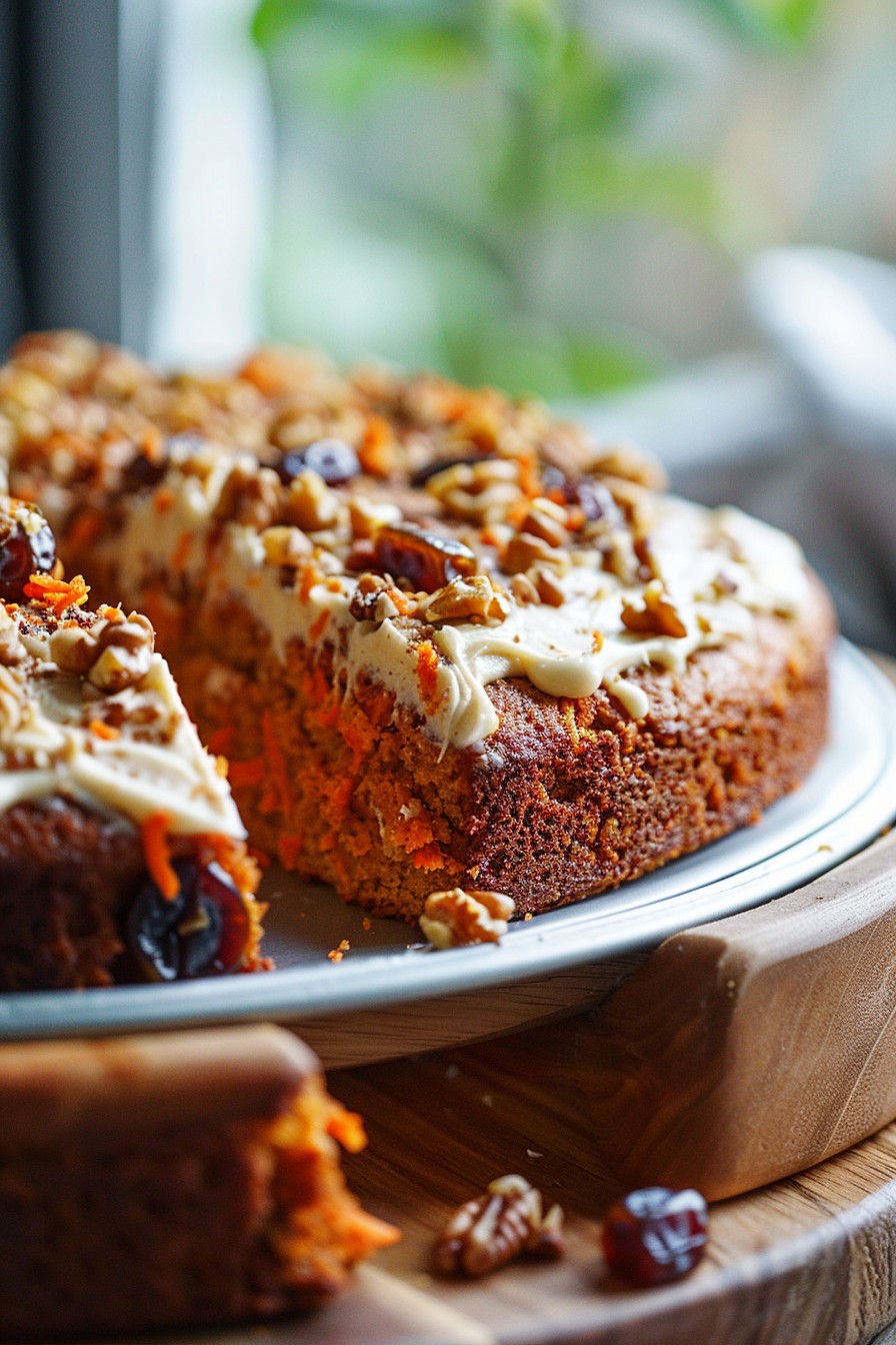 Carrot Cake With Dates Recipe