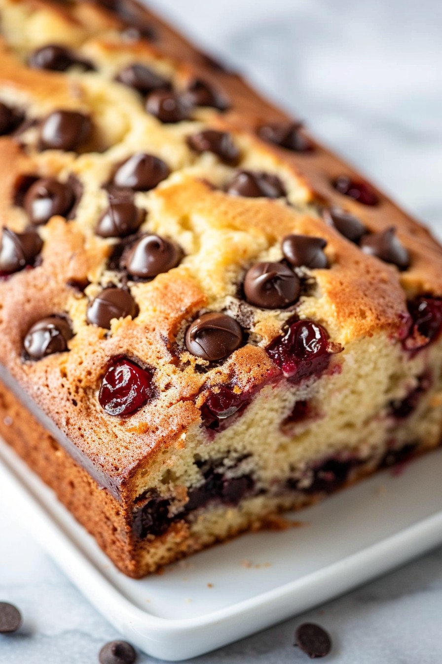 Chip And Cherry Cake Recipe