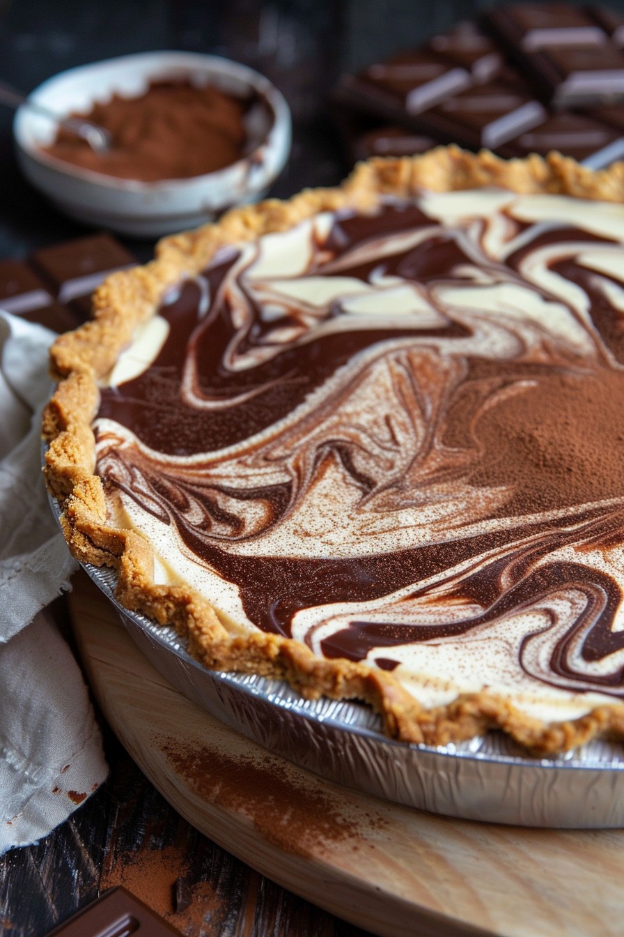 Chocolate Cheesecake Pie Recipe