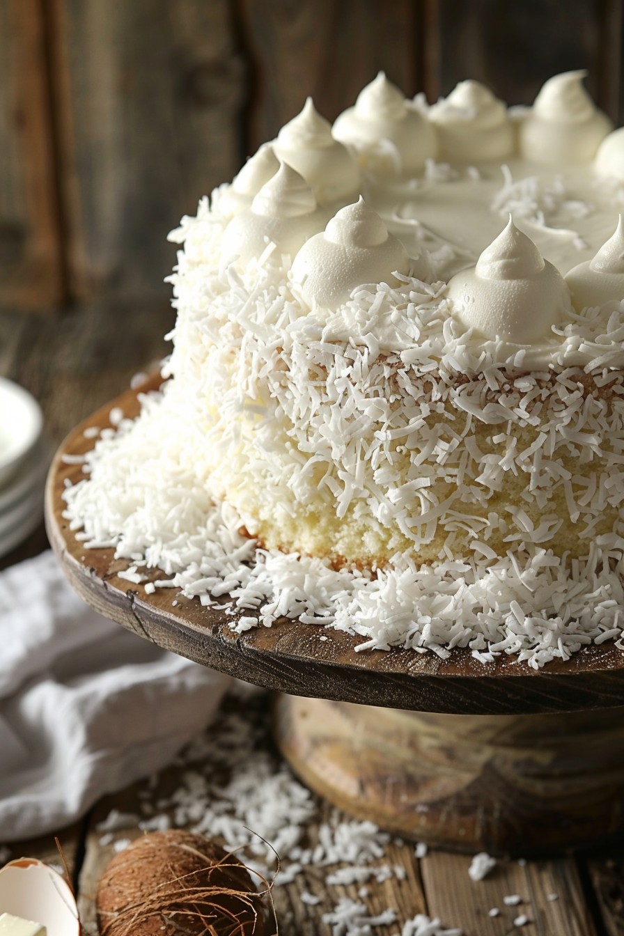 Coconut Cake Recipe Made With Cake Mix