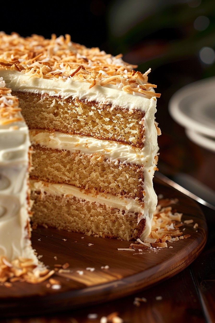 Coconut Cream Cake Recipe