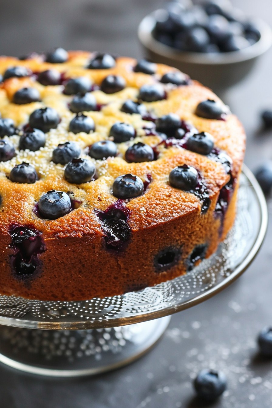 Fresh Blueberry Cake Recipe