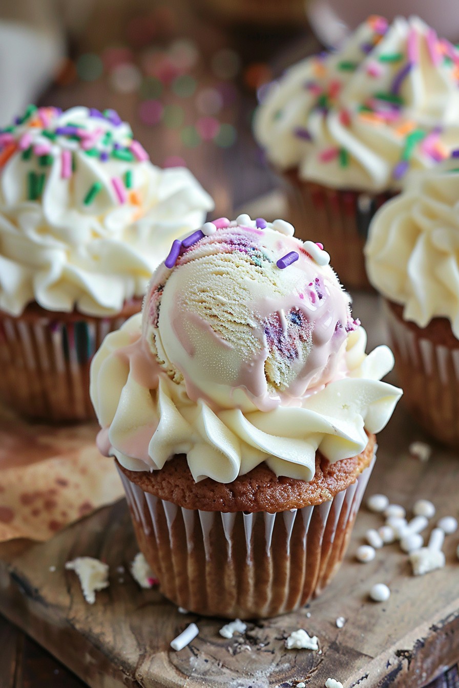 Ice Cream Cupcakes Recipe