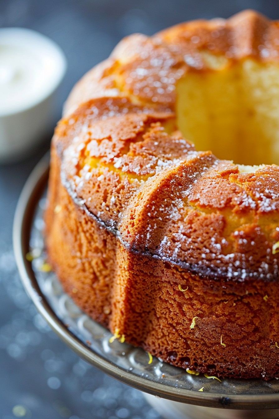 Lemon Pound Cake With Buttermilk Recipe