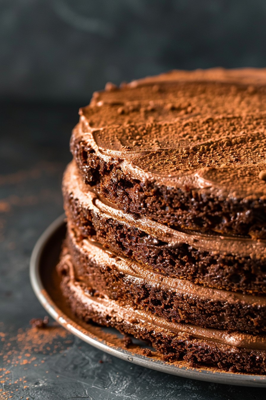 Malt Chocolate Cake Recipe