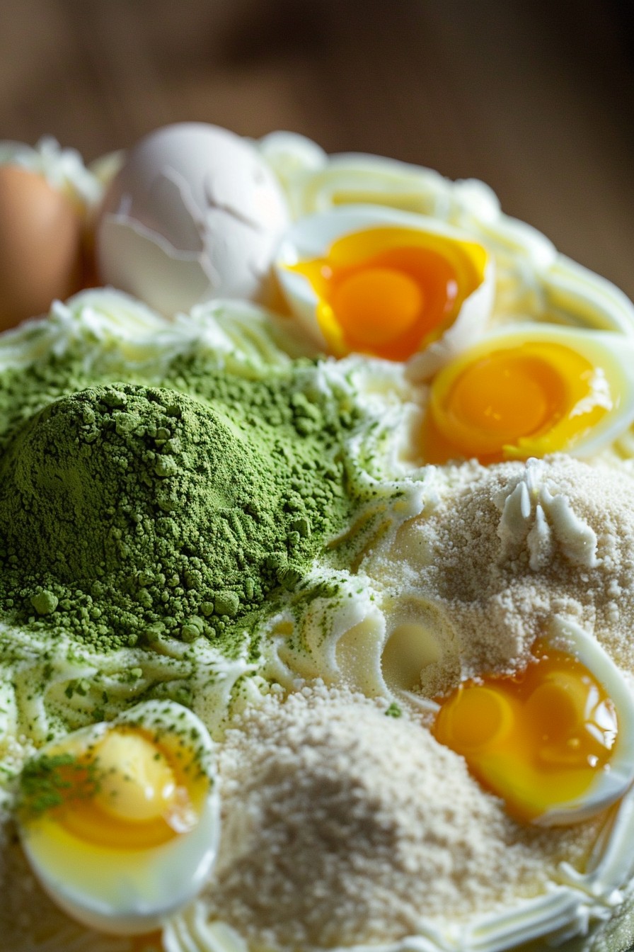 Matcha Chiffon Cake Recipe