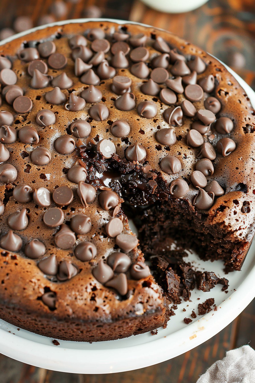 Microwave Molten Chocolate Cake Recipe