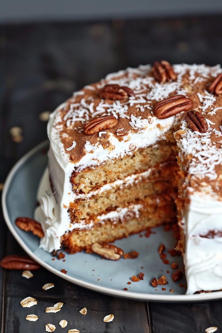 Old Fashioned Oatmeal Cake Recipe