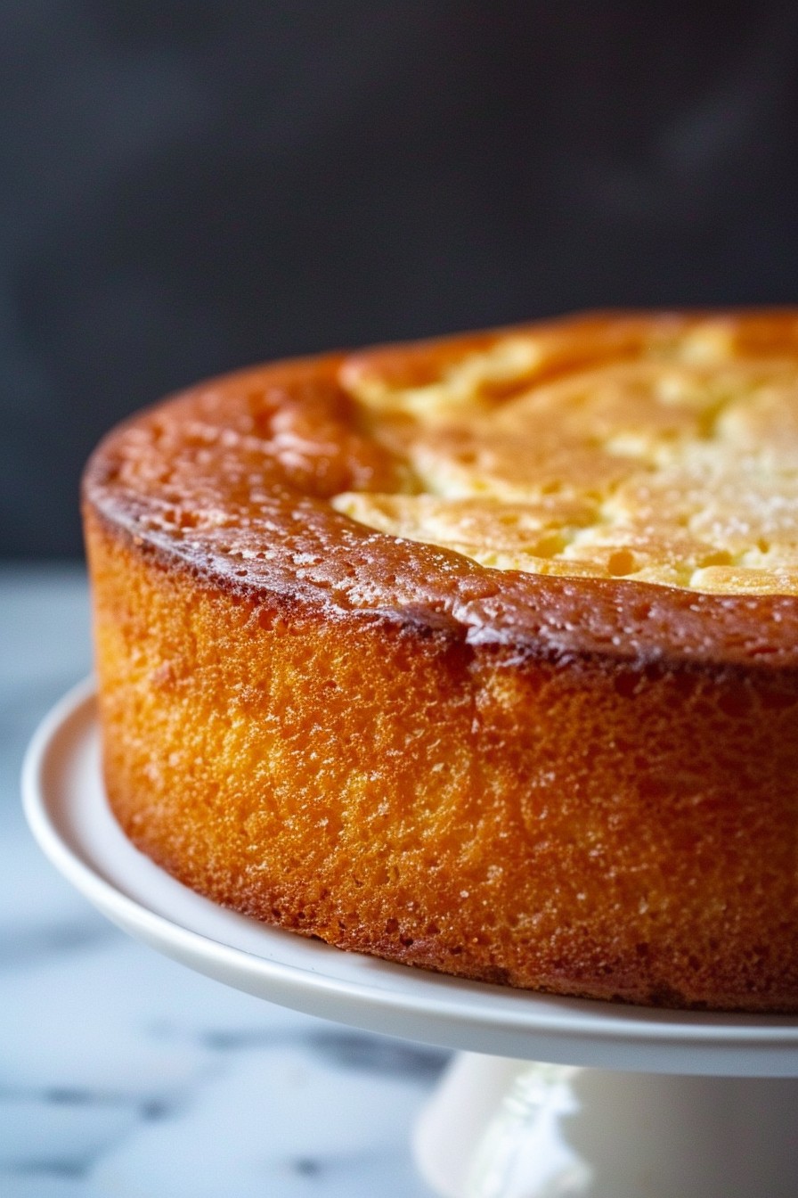 One Layer Vanilla Cake Recipe