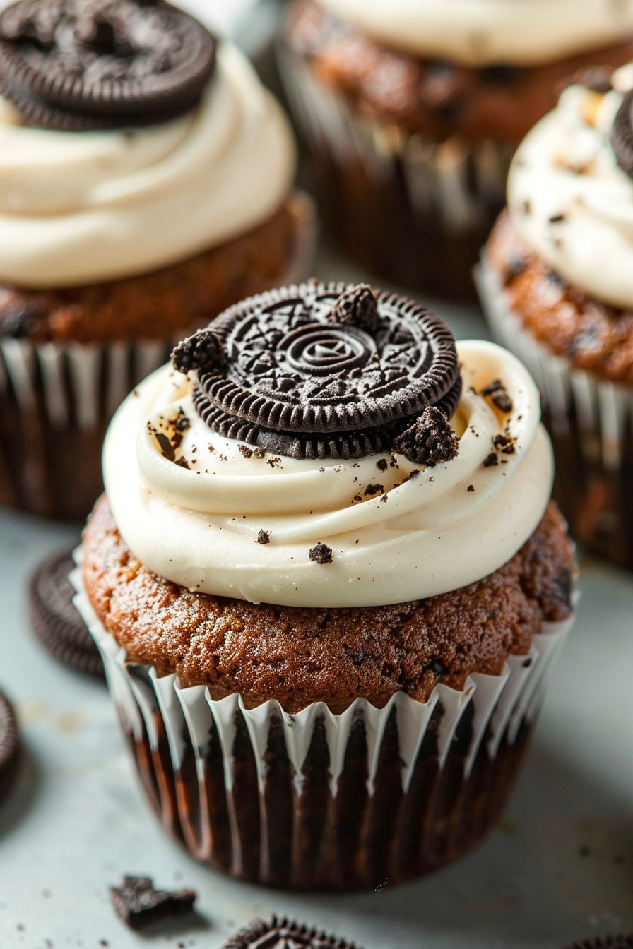Oreo Cheese Cupcake Recipe