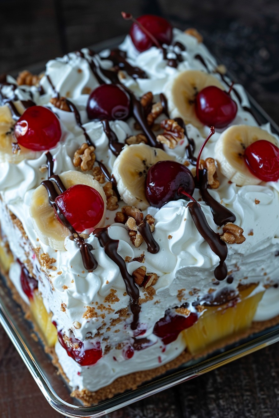 Original Banana Split Cake Recipe