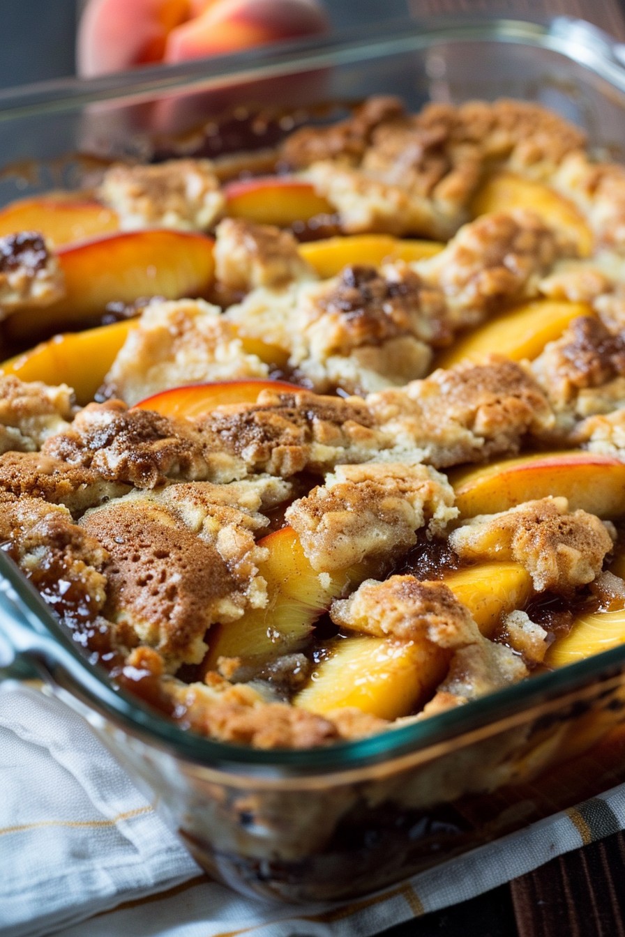 Recipe For Dump Cake Peach Cobbler