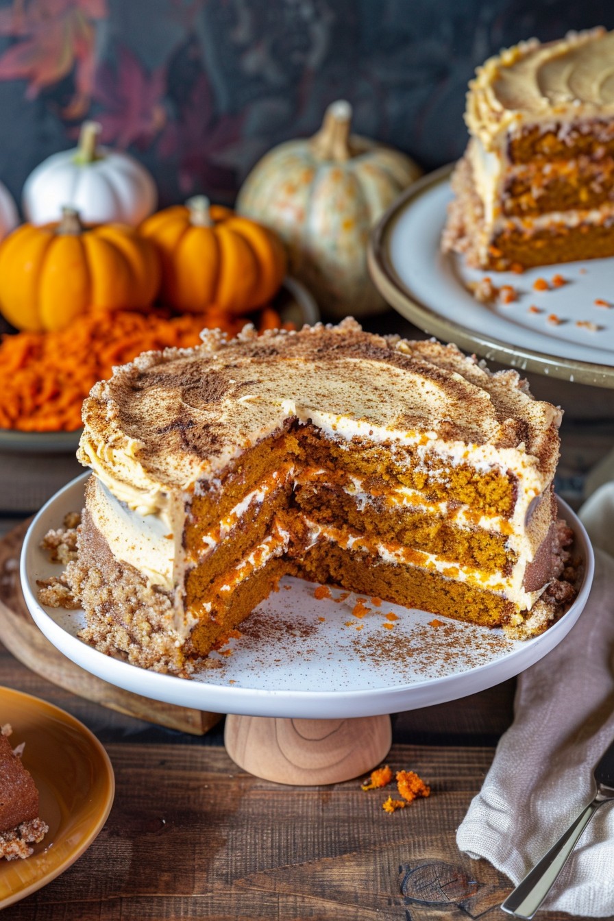 Recipe For Pumpkin Carrot Cake