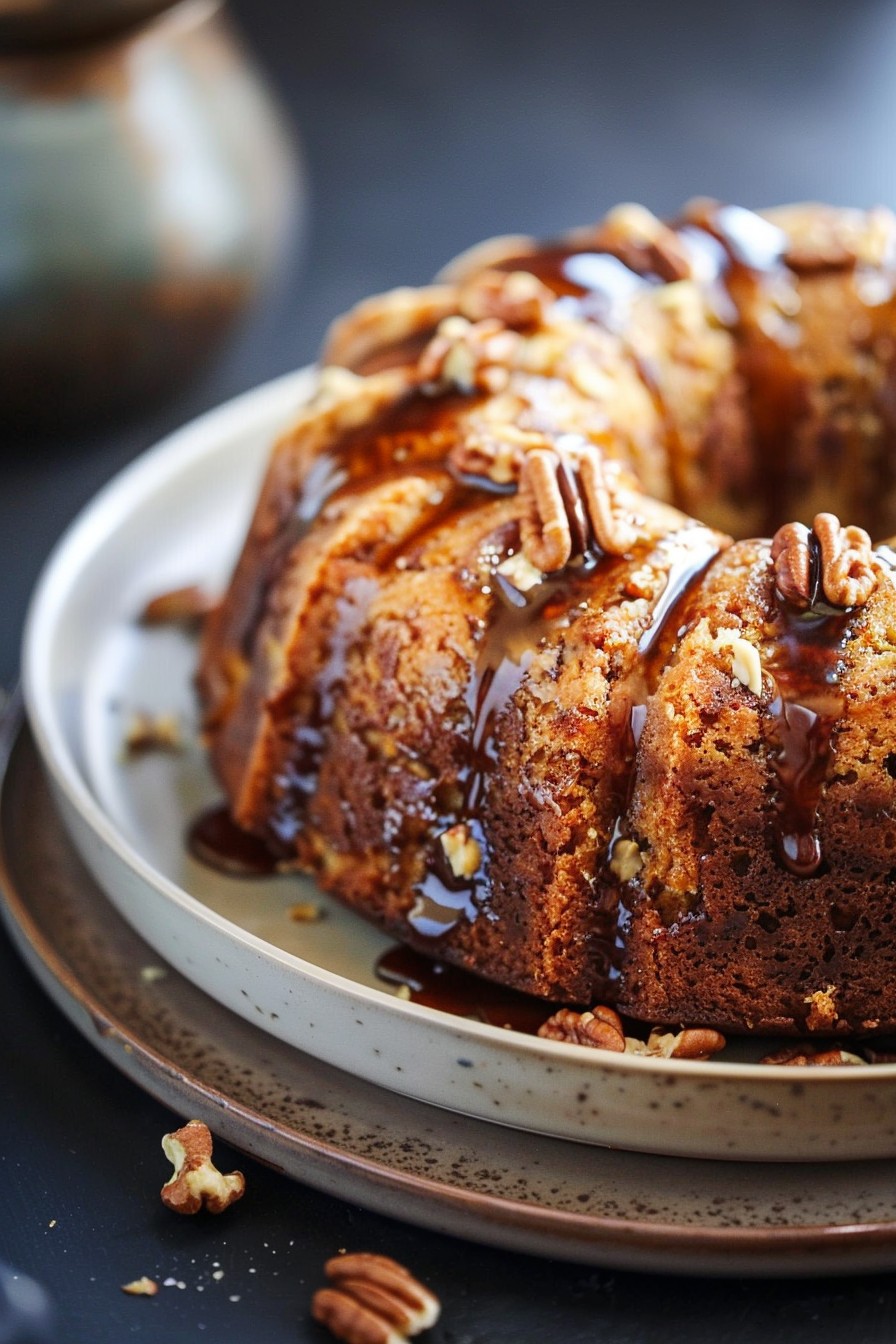 Rum Cake With Glaze Recipe