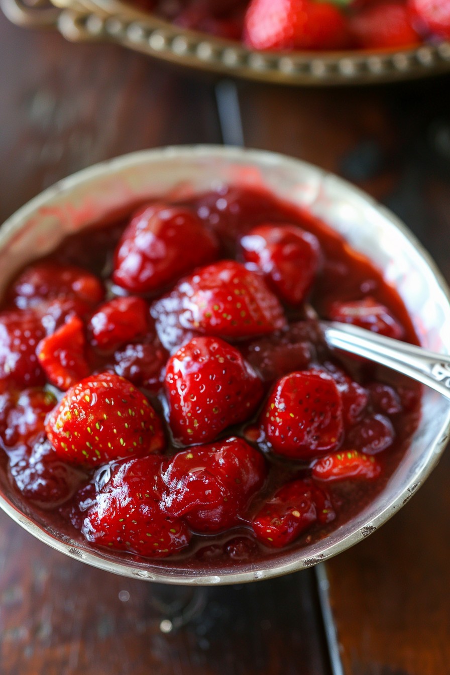 Strawberry Compote Recipe For Cake