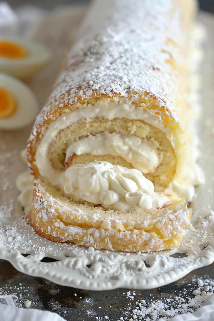Swiss Cake Roll Cake Recipe