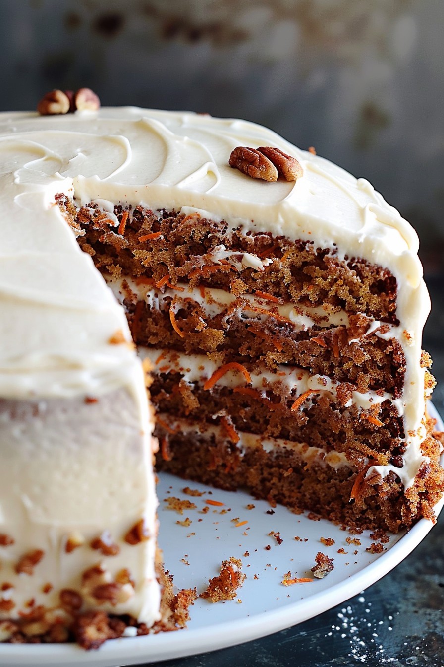 Very Moist Carrot Cake Recipe